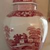 Ginger Jar by Copeland Spode in Pink Tower pattern c.1920